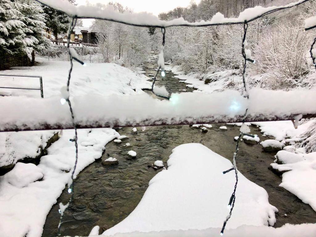 Podul De Brazi - Fir Bridge Villa คือร์ตีโชอารา ภายนอก รูปภาพ